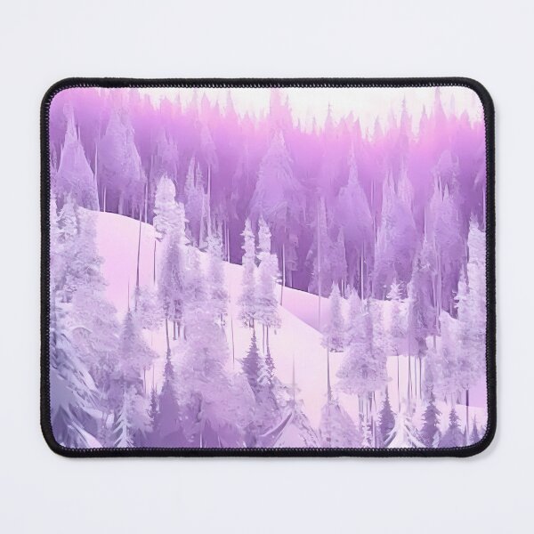 Item preview, Aesthetic Paste Purple and Pink snow mountain designed and sold by LUEE-Design.