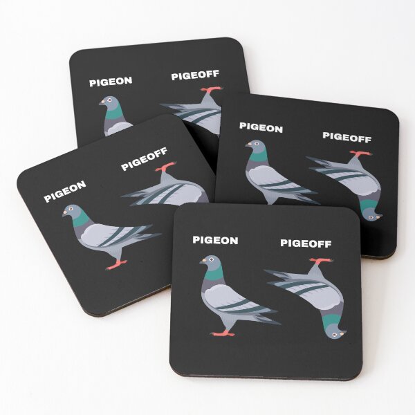 Item preview, PigeON PigeOFF Pigeon Funny designed and sold by MooonTees.