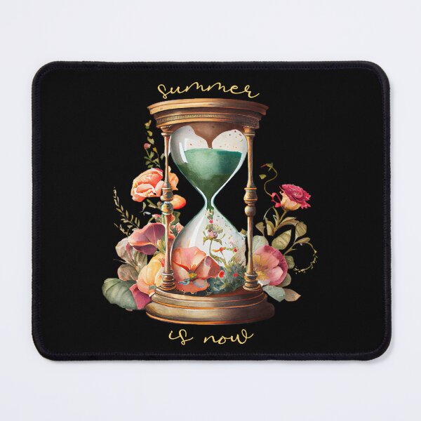 Item preview, Summer Is Now - Watercolour Hourglass and Flowers  designed and sold by CreativNode.