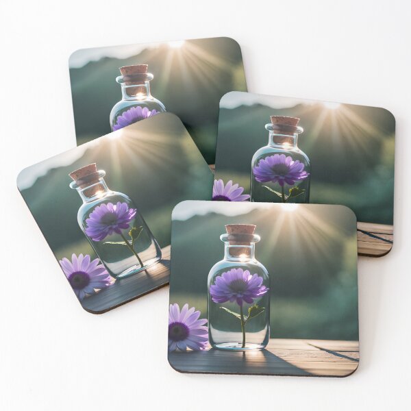 Item preview, Flower in a bottle designed and sold by Hermit-Art.