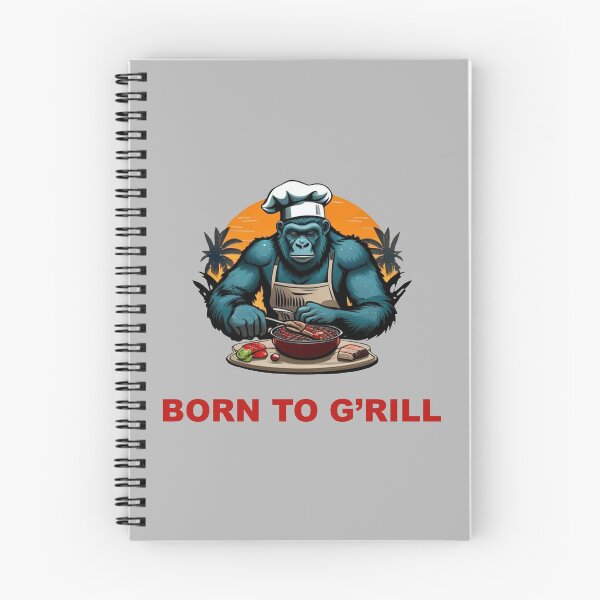 Item preview, Born to G'rill BBQ Master Fun Pun designed and sold by taiche.