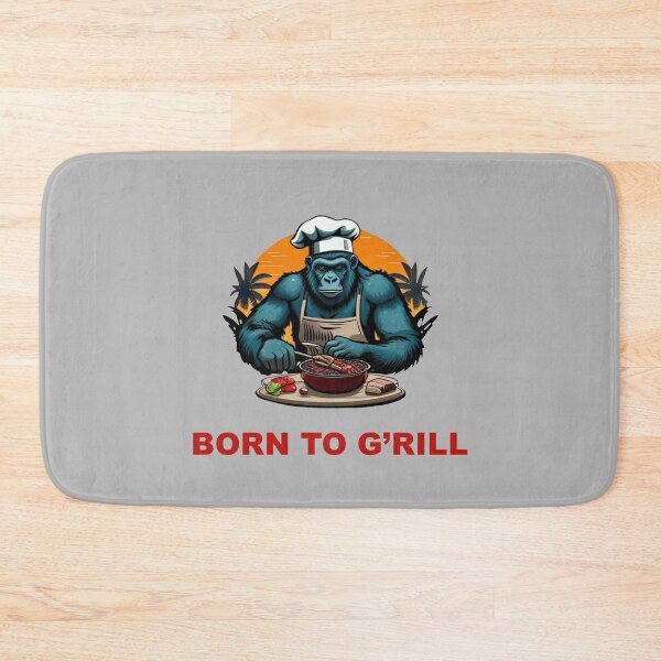 Item preview, Born to G'rill BBQ Master Fun Pun designed and sold by taiche.