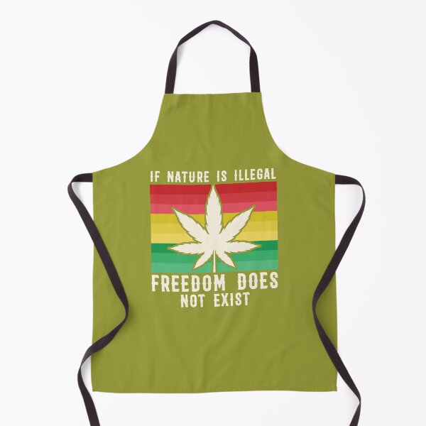 Item preview, Nature Is Not Illegal - Canabis Weed Design designed and sold by FrescoDesign.
