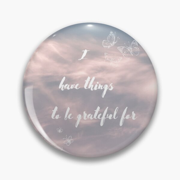 Item preview, I have things to be grateful for - pink-ish and white designed and sold by Merethe Soltvedt.