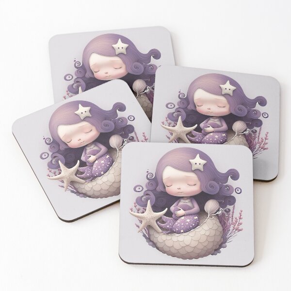 Item preview, Sleeping Mermaid designed and sold by PoeticPixels.