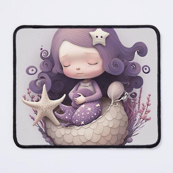Item preview, Sleeping Mermaid designed and sold by PoeticPixels.