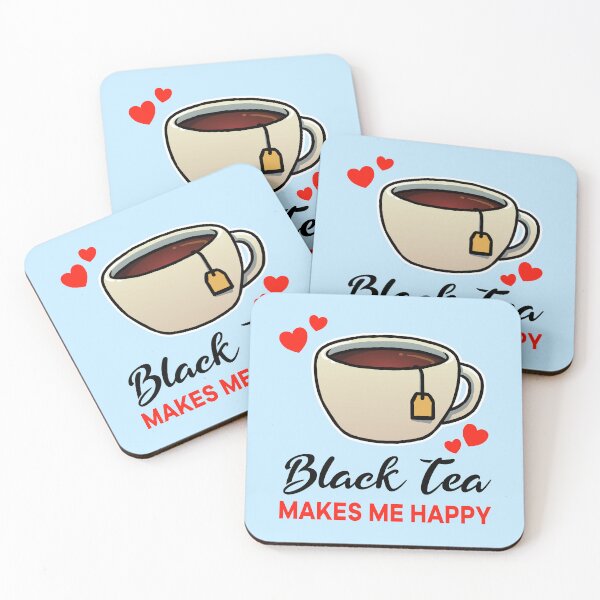 Item preview, Black Tea makes me happy designed and sold by jonmlam.