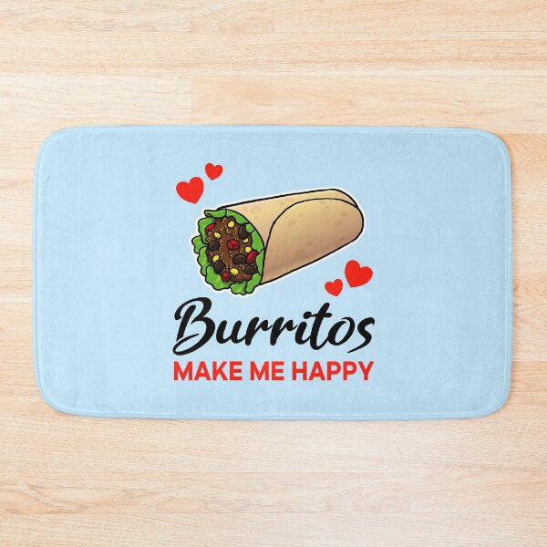 Artikelvorschau, Burritos make me happy entworfen und verkauft von jonmlam.