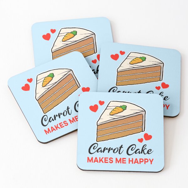 Item preview, Carrot Cake makes me happy designed and sold by jonmlam.