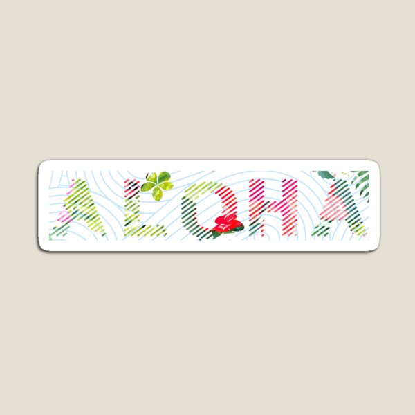 Item preview, Aloha Tropical Print - Light designed and sold by MerryMakewell.