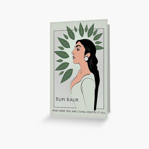 Cartes de vœux sur le thème Rupi Kaur