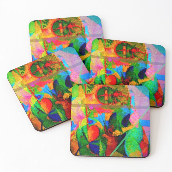 Item preview, Rivera Inspired Abstract Art designed and sold by lobodelnoir.