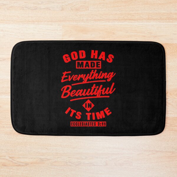 Item preview, Ecclesiastes 3:11 God Has Made Everything Beautiful In Its Time designed and sold by plushism.