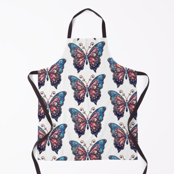 Item preview, Crystal butterfly brooch in boho style designed and sold by kosmicwoman.
