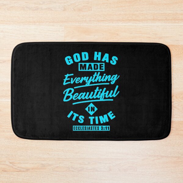 Item preview, Ecclesiastes 3:11 God Has Made Everything Beautiful In Its Time designed and sold by plushism.