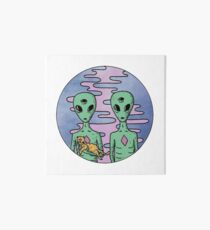 Trippy Cool alien Art Board