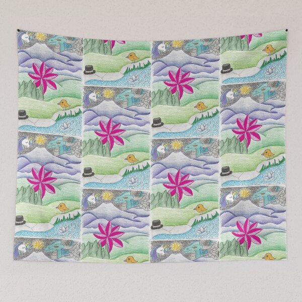 Item preview, Wildflower Valley Cover Art designed and sold by LizardTales.