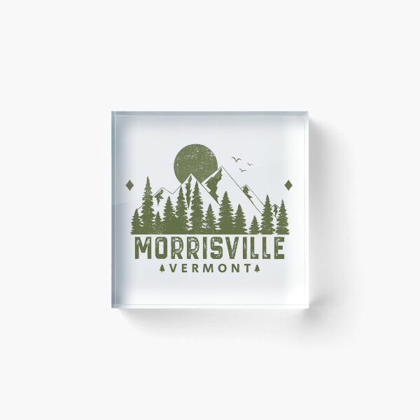 Item preview, Morrisville Vermont Mountain Souvenir designed and sold by Wild-Outside.