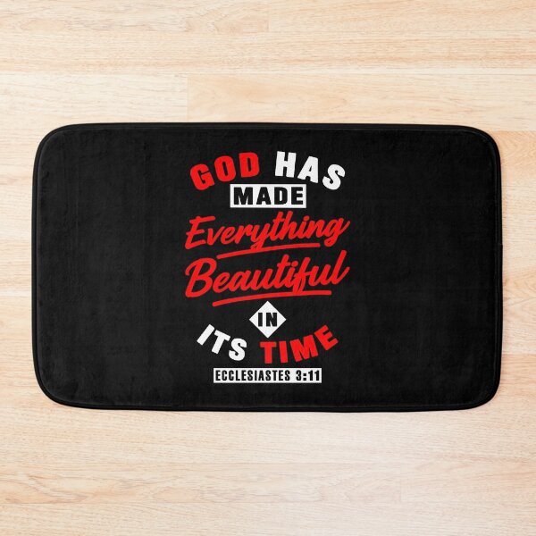 Item preview, Ecclesiastes 3:11 God Has Made Everything Beautiful In Its Time designed and sold by plushism.