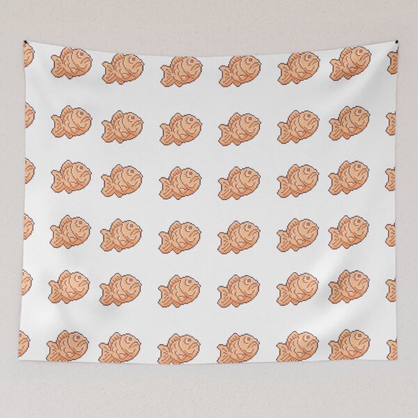 Item preview, Taiyaki Pixel Art Sticker Set designed and sold by Pixelification.