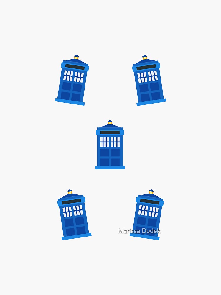 Mini Police Boxes by yourfangirltv