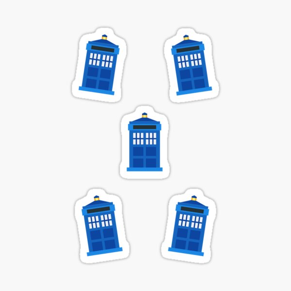 Mini boîtes de police Sticker