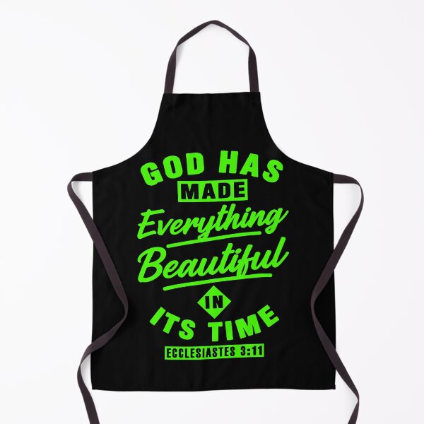 Item preview, Ecclesiastes 3:11 God Has Made Everything Beautiful In Its Time designed and sold by plushism.