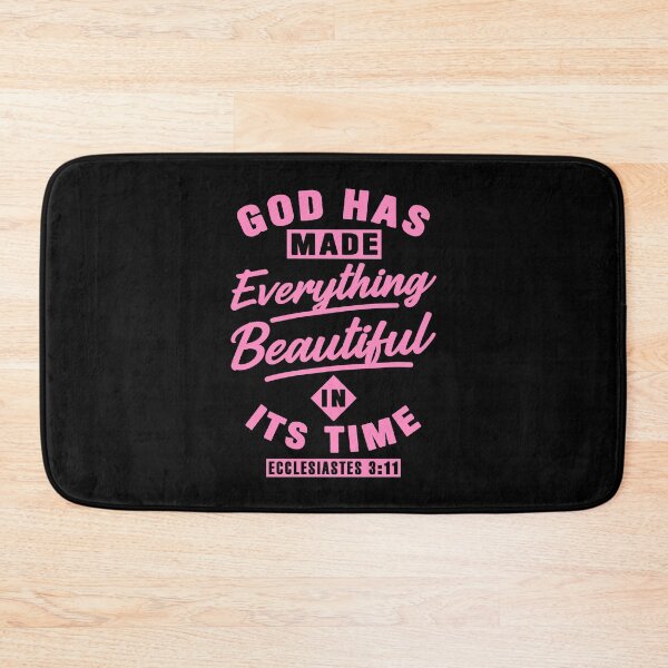 Item preview, Ecclesiastes 3:11 God Has Made Everything Beautiful In Its Time designed and sold by plushism.