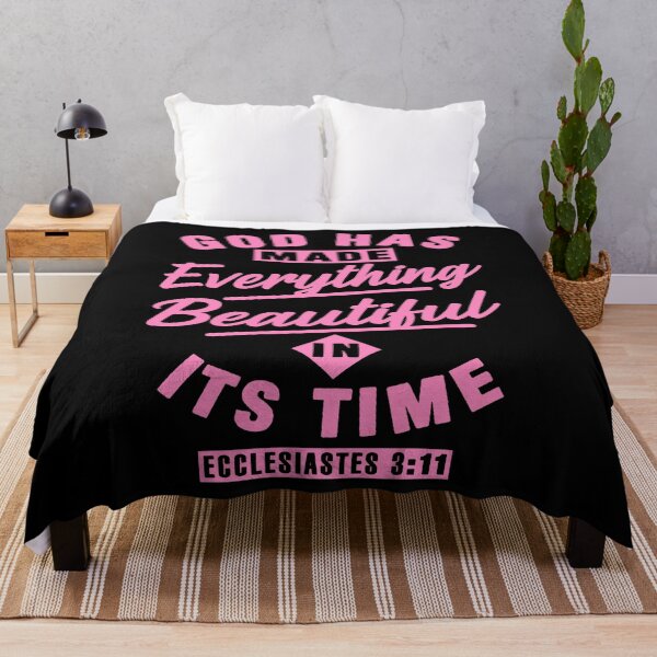 Item preview, Ecclesiastes 3:11 God Has Made Everything Beautiful In Its Time designed and sold by plushism.