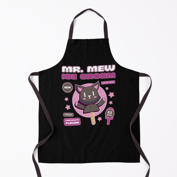 Item preview, Mr Mew Ice Cream Label designed and sold by Lagelantee.