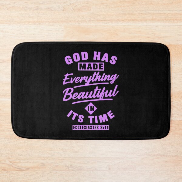 Item preview, Ecclesiastes 3:11 God Has Made Everything Beautiful In Its Time designed and sold by plushism.