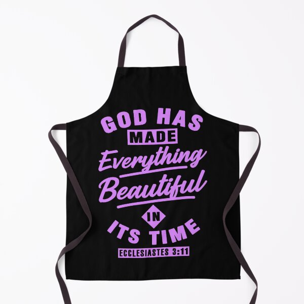Item preview, Ecclesiastes 3:11 God Has Made Everything Beautiful In Its Time designed and sold by plushism.