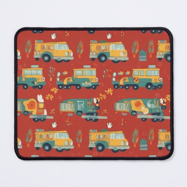 Item preview, A Fire Truck Pattern designed and sold by StudioRedKoala.