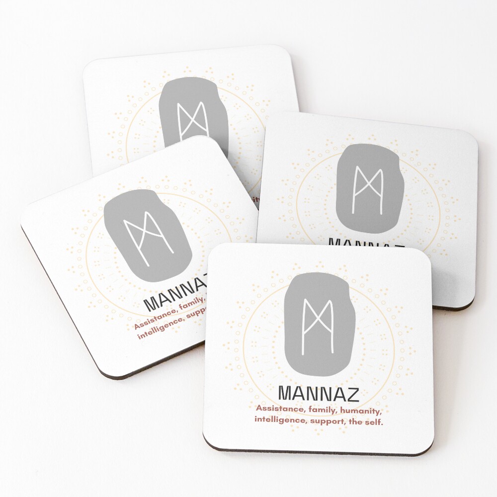 Item preview, Coasters (Set of 4) designed and sold by WrenCemetery.