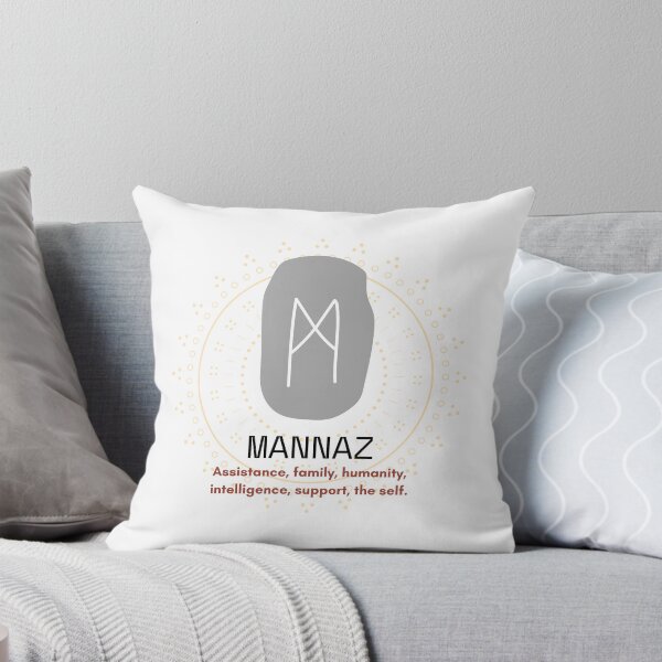 Item preview, Mannaz - The Humankind Rune designed and sold by WrenCemetery.