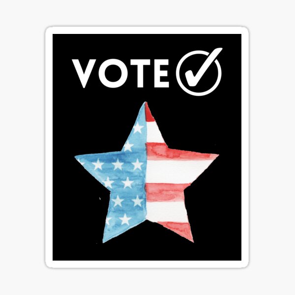Vote Like Your Ancestors Died For It Election USA Sticker