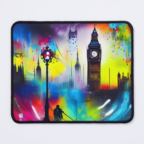 Item preview, Graffiti Style Big Ben London Art designed and sold by Ameiva-Apparel.