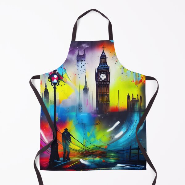Item preview, Graffiti Style Big Ben London Art designed and sold by Ameiva-Apparel.