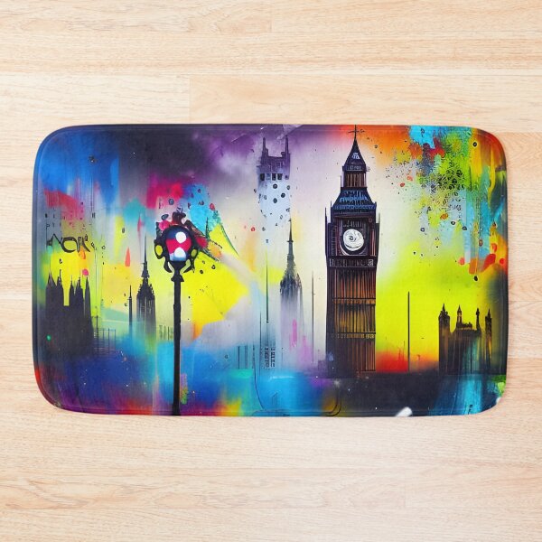 Item preview, Graffiti Style Big Ben London Art designed and sold by Ameiva-Apparel.