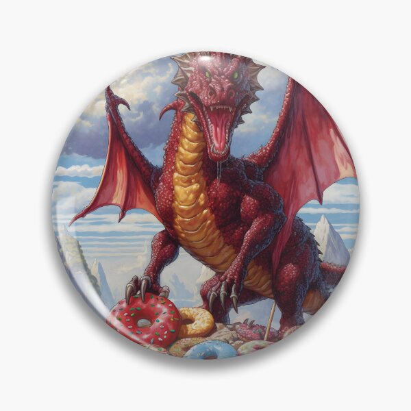Item preview, Donuts & Dragons Dungeons and Dragons designed and sold by Devon Designs.