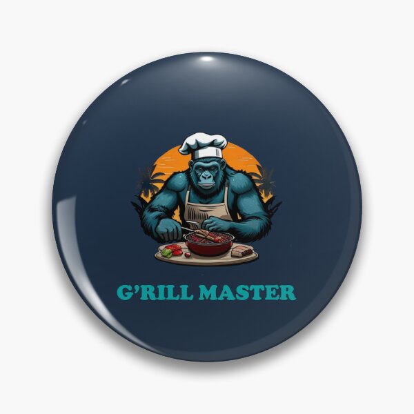 Item preview, G'rill Master BBQ Griller Fun Pun designed and sold by taiche.