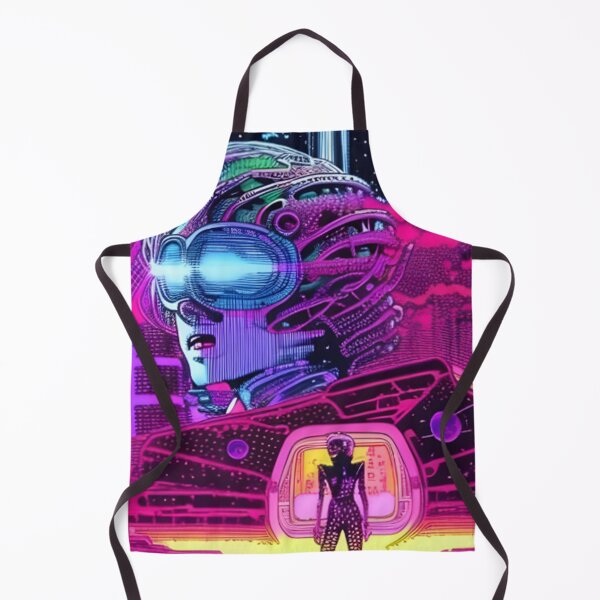Item preview, Aliens In The Cyberpunk Universe designed and sold by KalipsoArt.