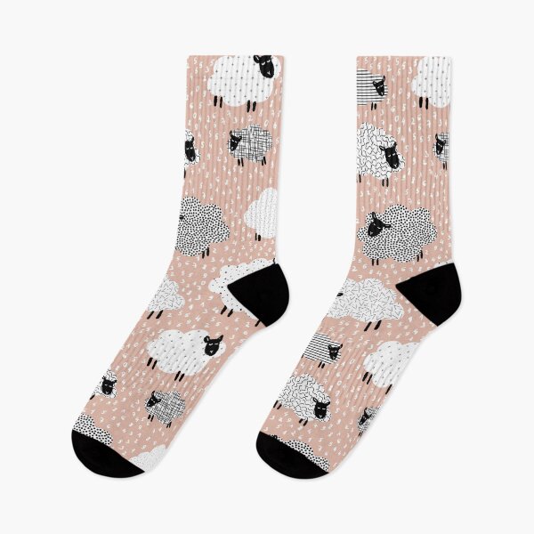 Item preview, Copy of count the sheep to sleep  - powder pink designed and sold by RenattaZare.