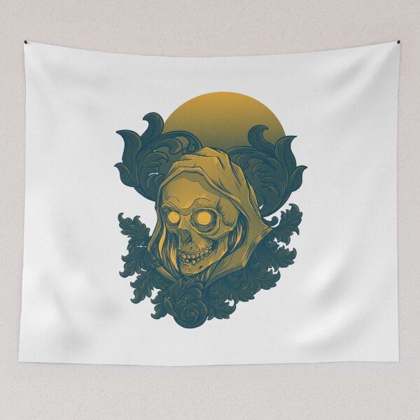 Item preview, Hooded Enigma Skull designed and sold by PVSKI.