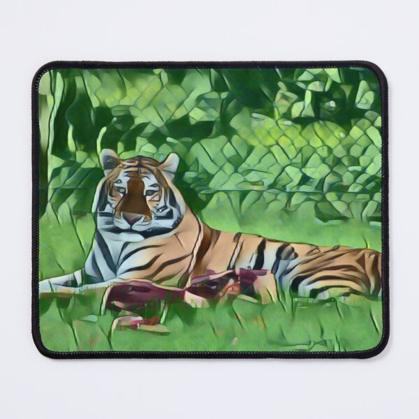 Item preview, Hungry Tiger In Retro Pop designed and sold by Fearless-Fox.