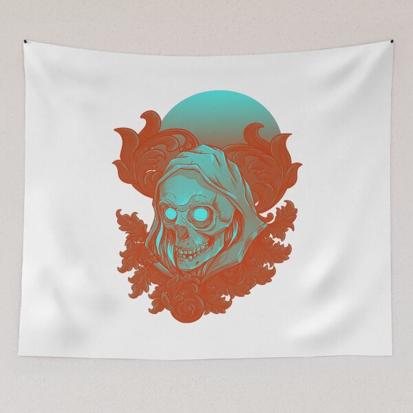 Item preview, Hooded Enigma Skull designed and sold by PVSKI.