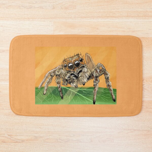 Item preview, Jumping Spider - Platycryptus undatus - Cute Spider designed and sold by BunnyBizarre.