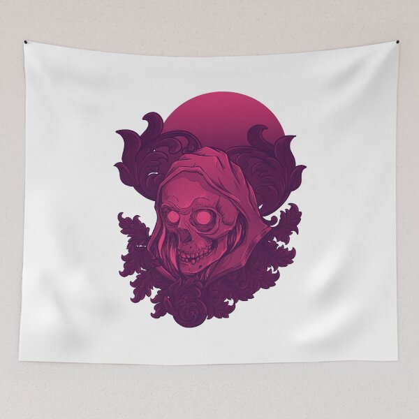 Item preview, Hooded Enigma Skull designed and sold by PVSKI.
