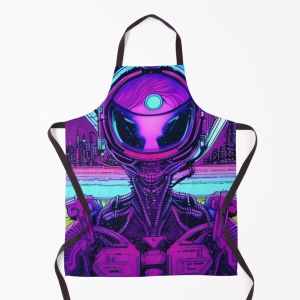 Item preview, Aliens In The Cyberpunk Universe designed and sold by KalipsoArt.