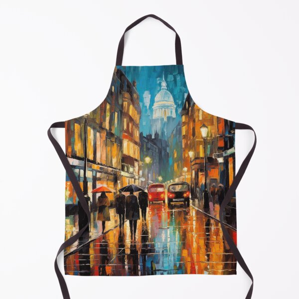 Item preview, Rainy London at Night designed and sold by SleepySquirrel.